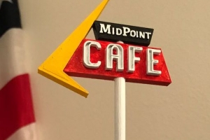 MidPoint Cafè Sign