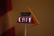 MidPoint Cafè Sign (with Leds)